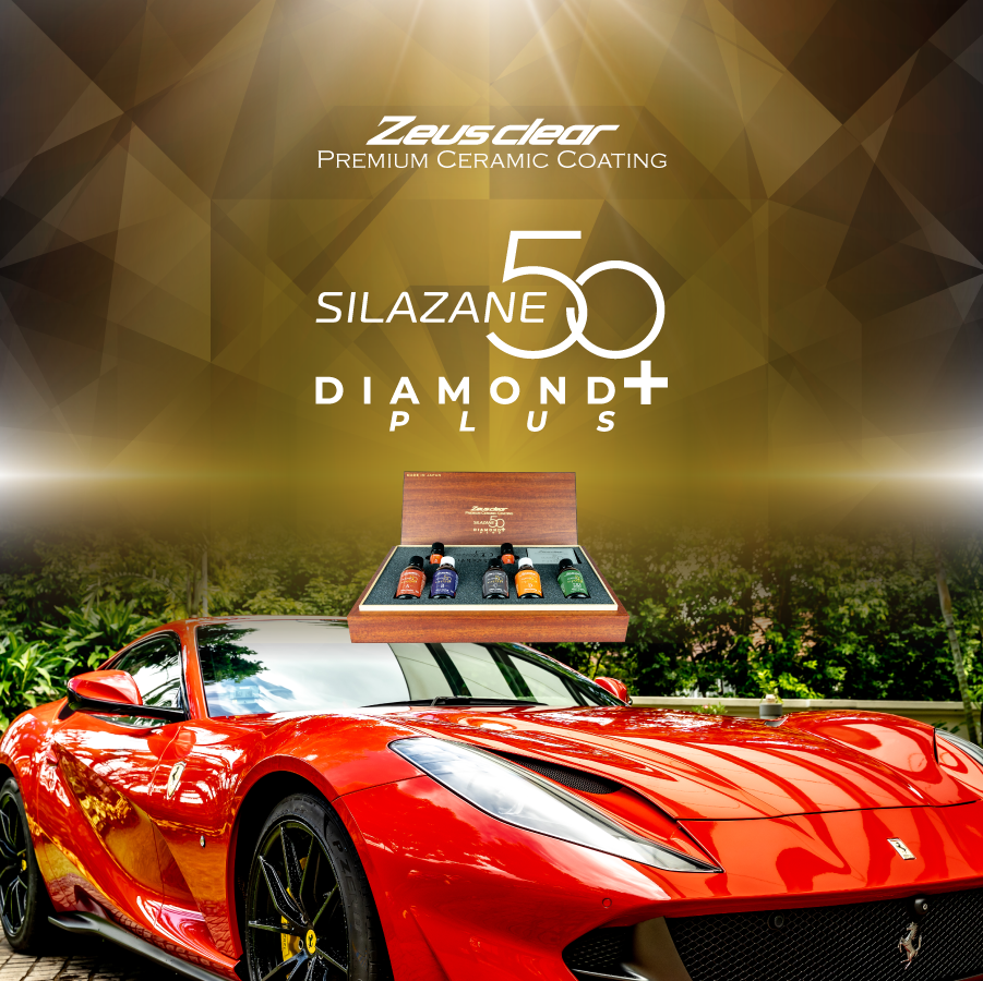 [Three-Coat | 7 Years | 9H] Premium Ceramic Coating for Cars SILAZANE50 Diamond Plus