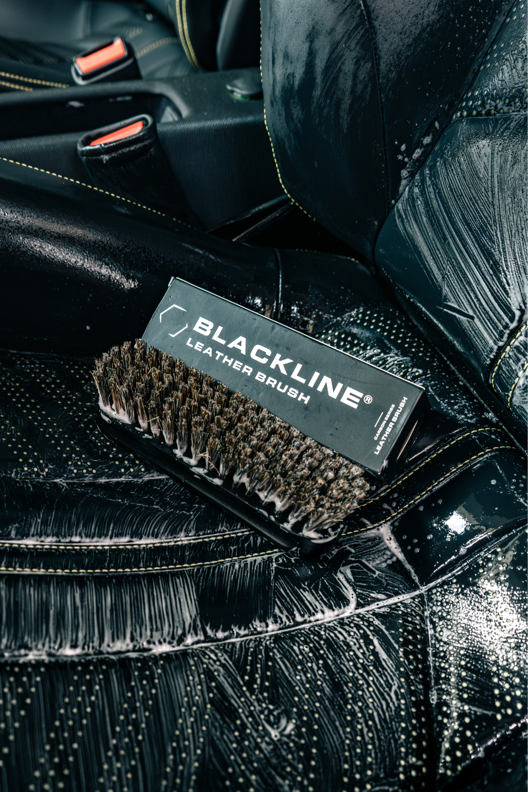 Blackline Car Care BLACKLINE® LEATHER BRUSH — alternate view 1