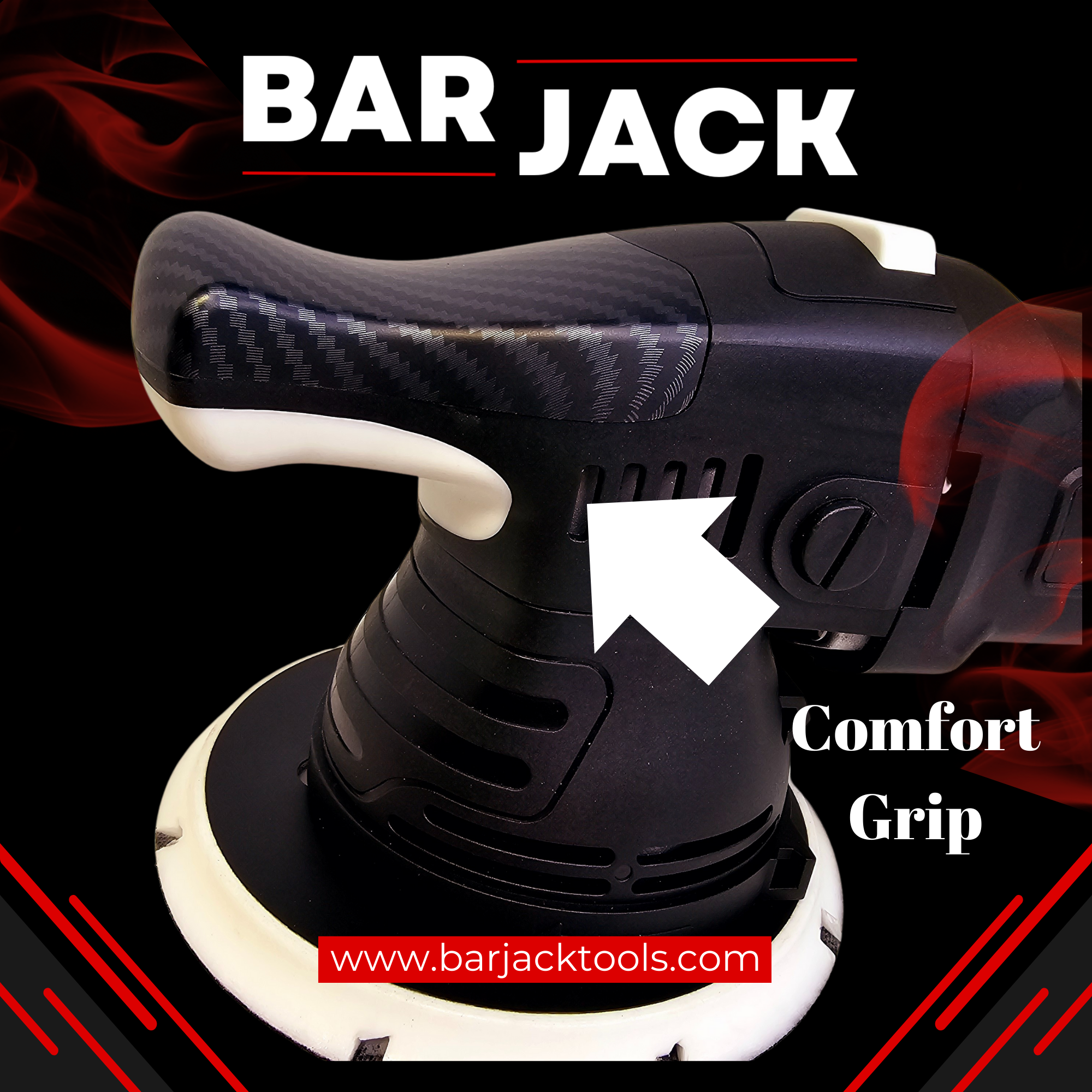BarJack Tools Barjack 15mm Random Orbital Polisher — alternate view 1