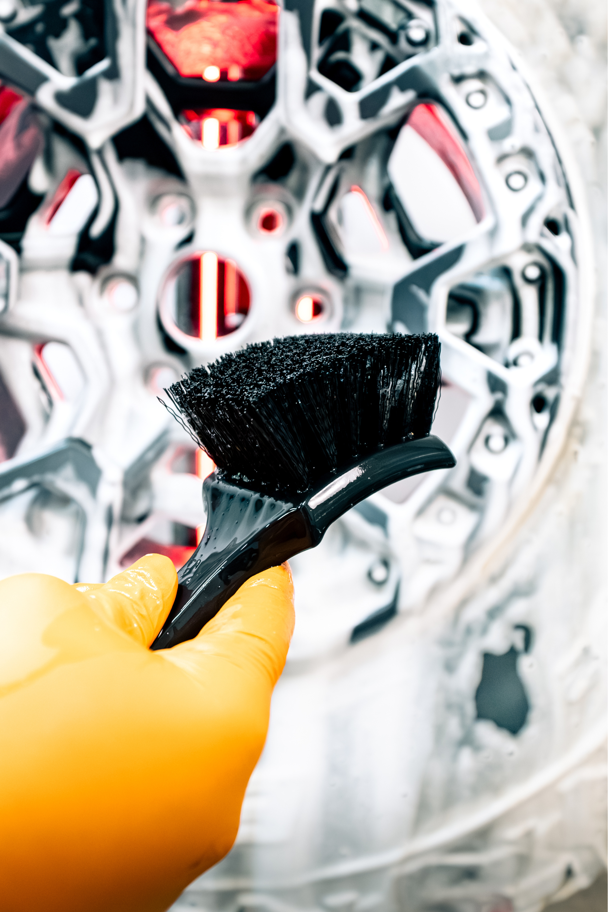 Blackline Car Care BLACKLINE® STIFF BRISTLE TIRE BRUSH — alternate view 6