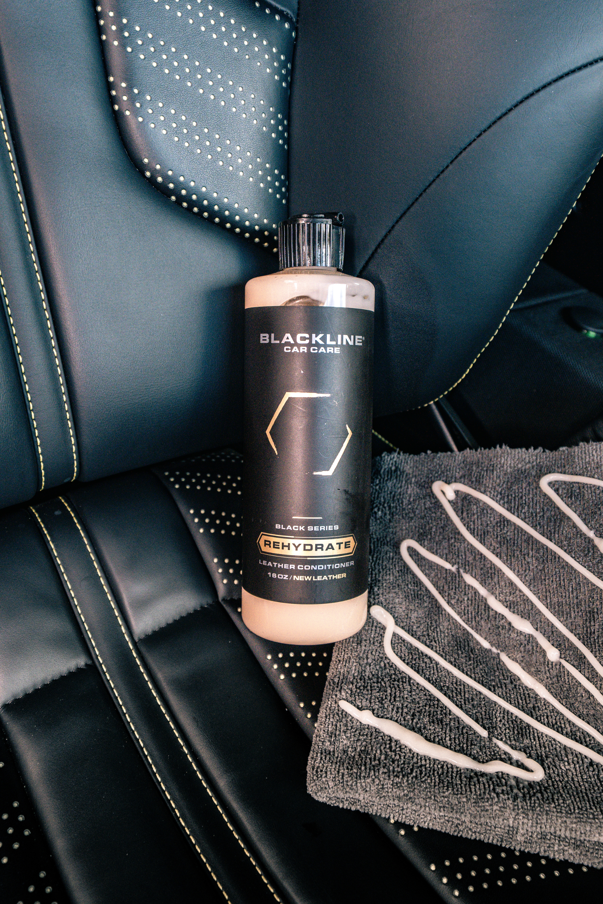 Blackline Car Care BLACKLINE® REHYDRATE LEATHER CONDITIONER — alternate view 1