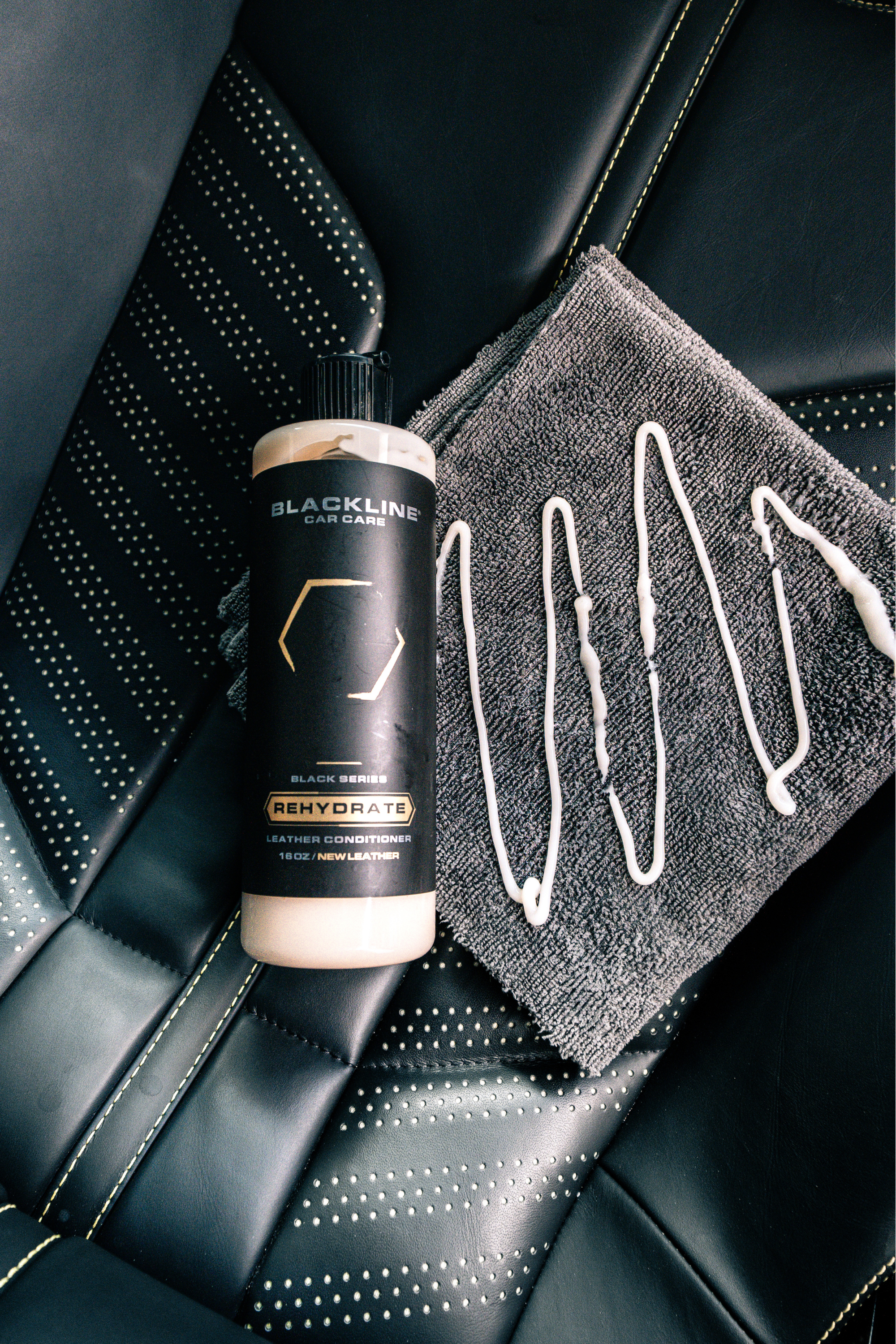 Blackline Car Care BLACKLINE® REHYDRATE LEATHER CONDITIONER — alternate view 5