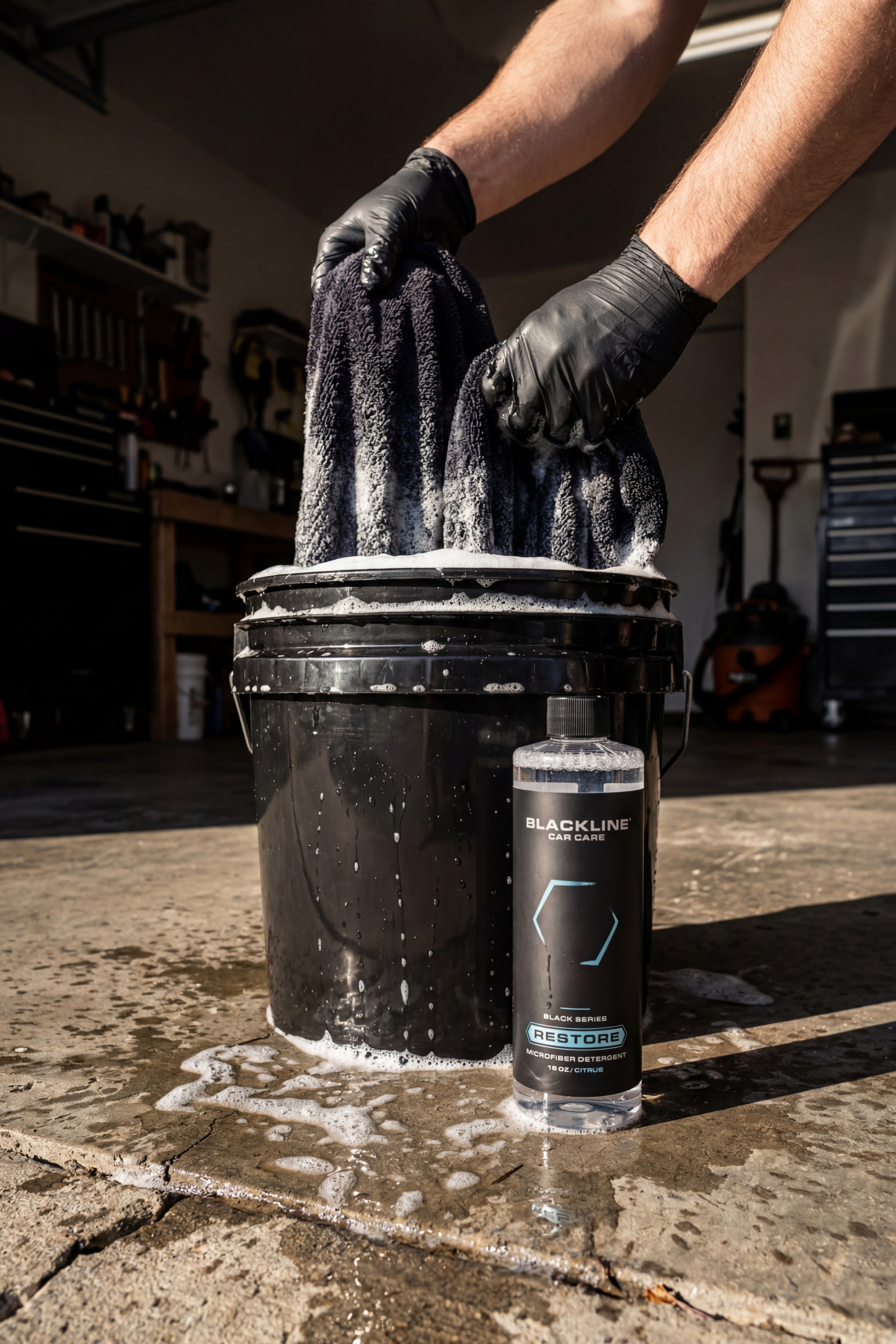 Blackline Car Care BLACKLINE® RESTORE MICROFIBER DETERGENT — alternate view 3