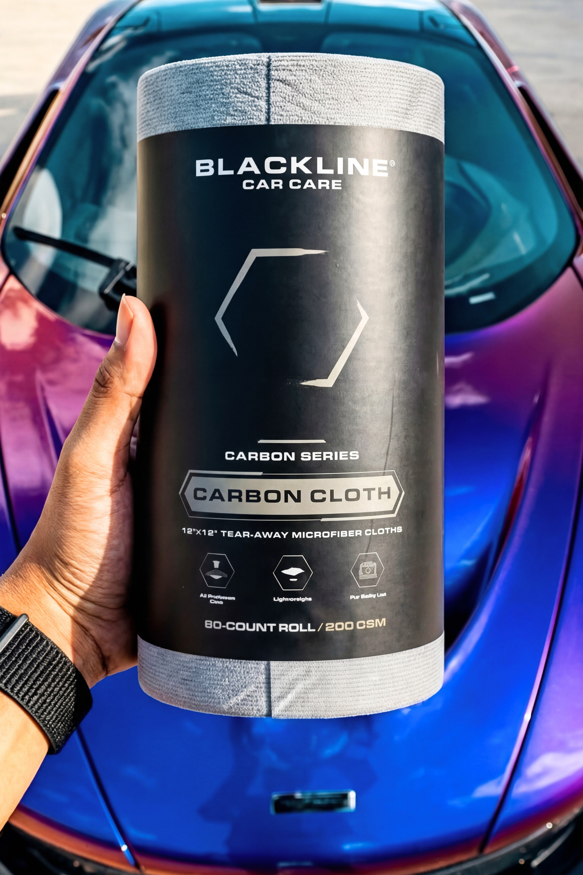 Blackline Car Care BLACKLINE® CARBON CLOTH — alternate view 3