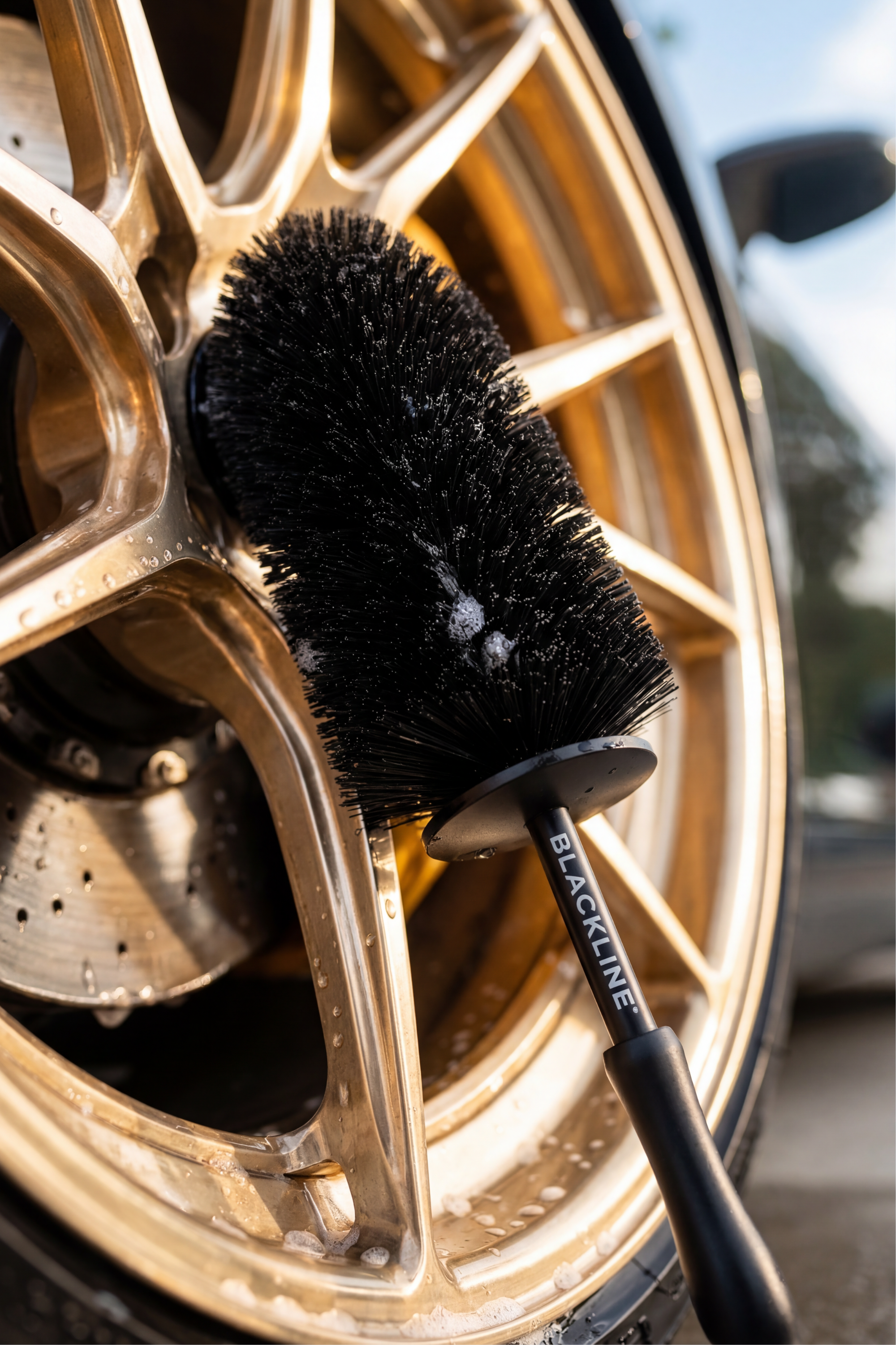 Blackline Car Care BLACKLINE® WHEEL BARREL BRUSH — alternate view 3