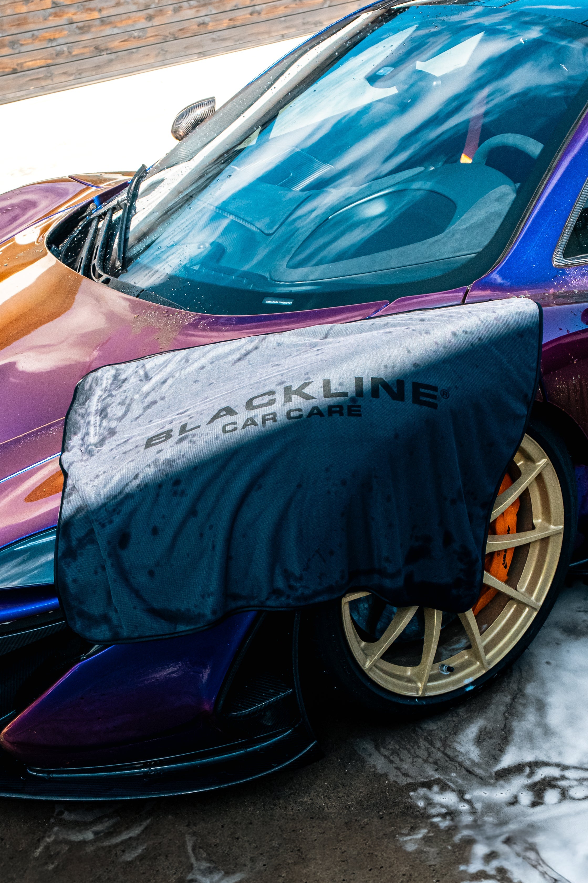 Blackline Car Care BLACKLINE® SLIM TWISTED-LOOP DRYING TOWEL — alternate view 1