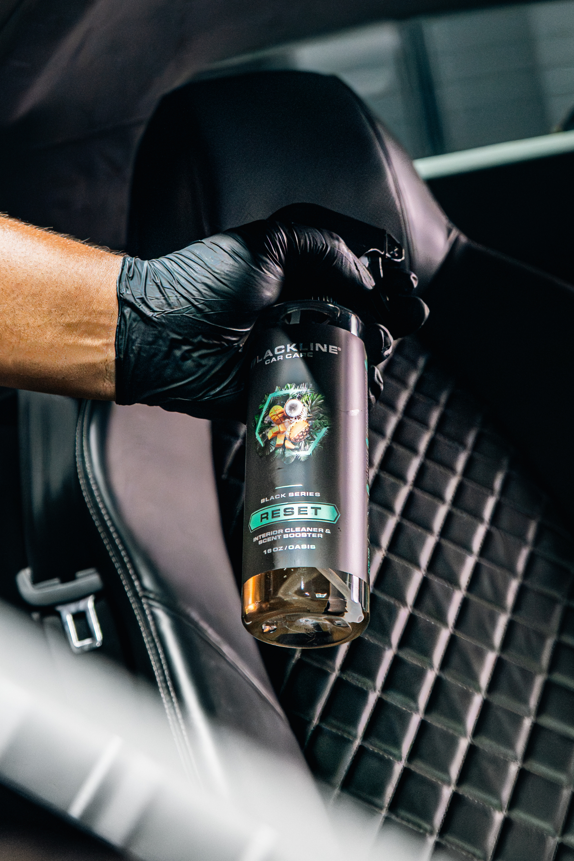 Blackline Car Care BLACKLINE® RESET INTERIOR CLEANER & SCENT BOOSTER — alternate view 4