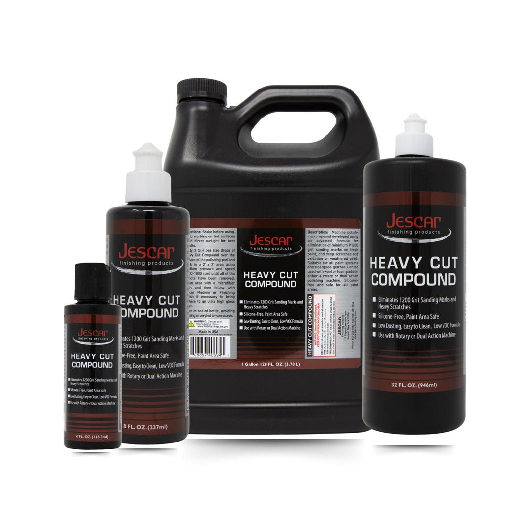 Jescar Heavy Cut Compound range