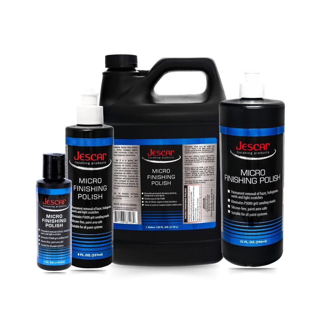 Jescar Micro Finishing Polish range
