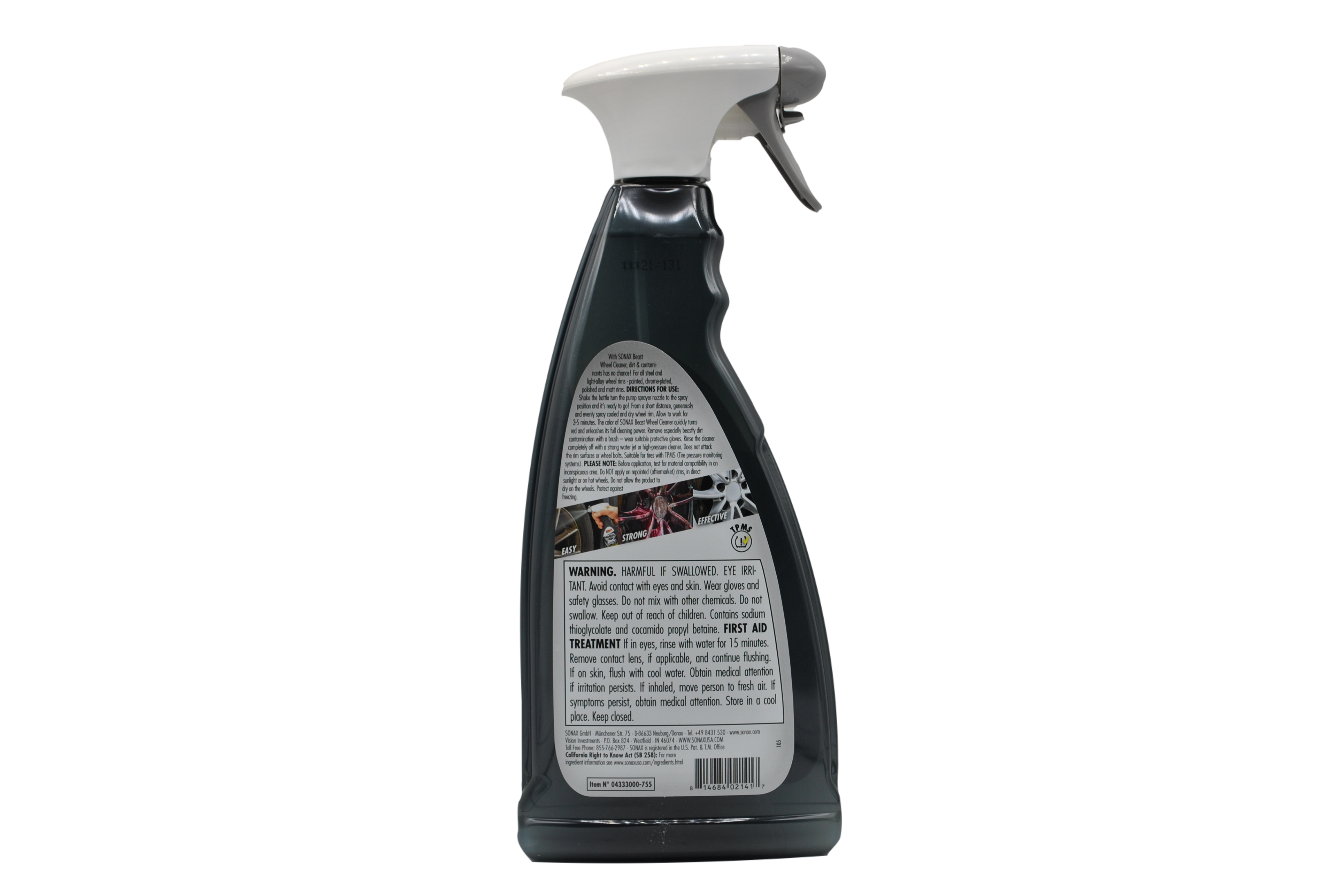 SONAX "The Beast" Wheel Cleaner — alternate view 2