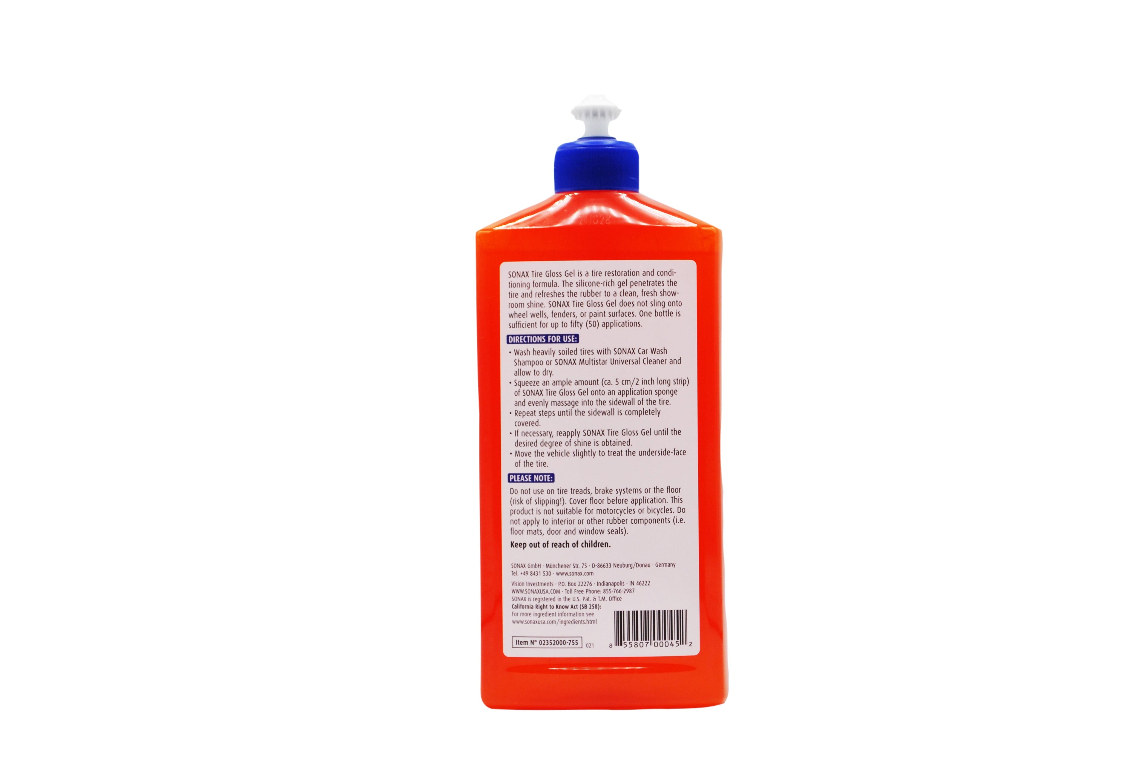 SONAX Tire Gloss Gel — alternate view 1