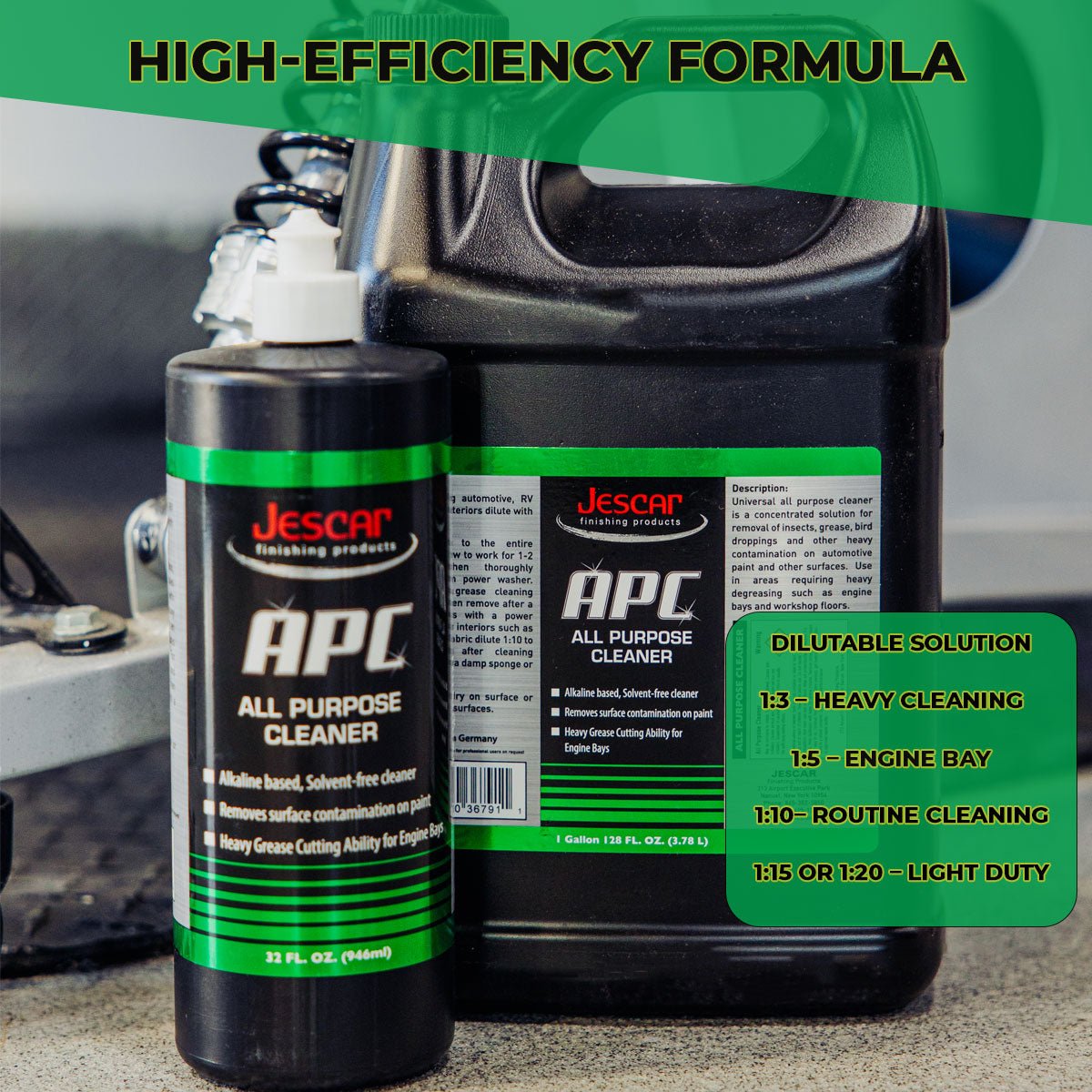 Jescar All Purpose Cleaner detail