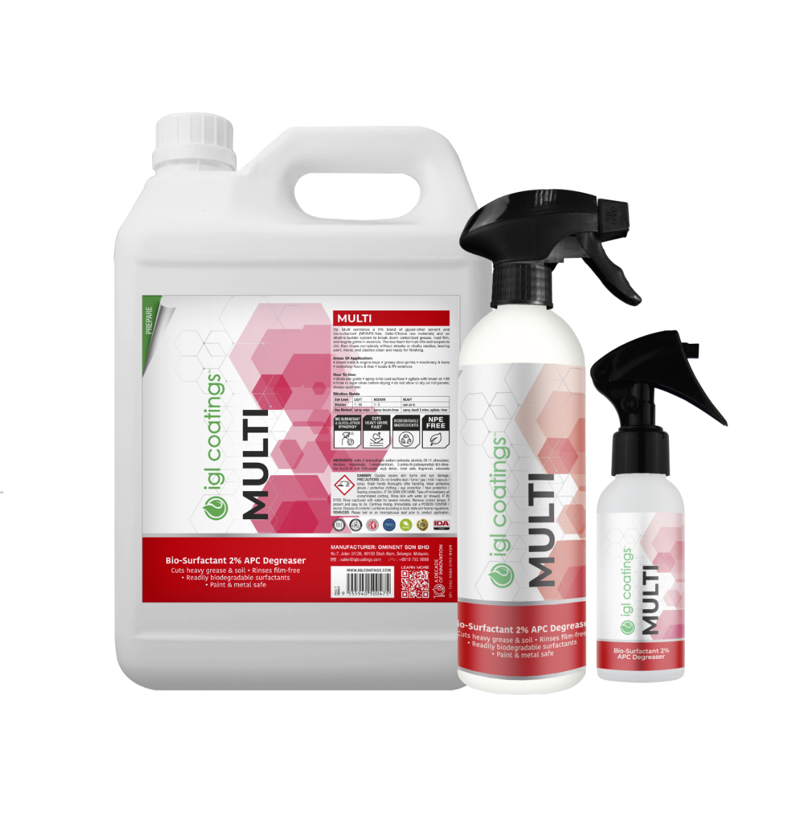 IGL Coatings Ecoclean Multi APC — alternate view 2