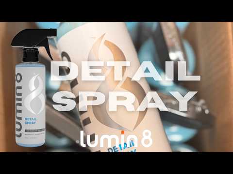 Lumin8 Detail Spray demonstration