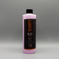 CLARITY Step 04 Glass Cleaner 16 oz bottle by Riot Garage — streak-free ammonia-free formula, safe on tint and touchscreens